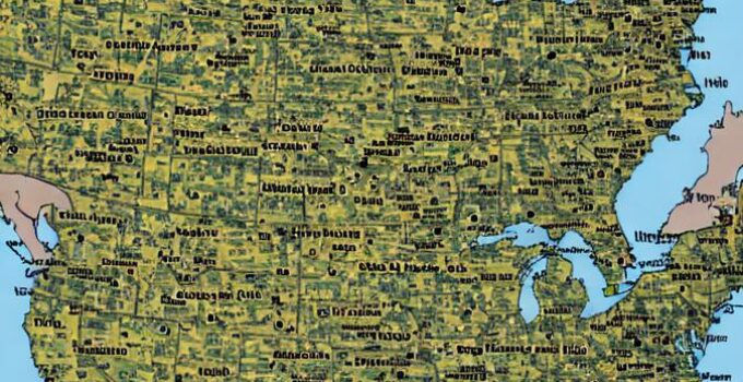A Map Of The United States Highlighting The States With The Highest Concentrations Of Military High-
