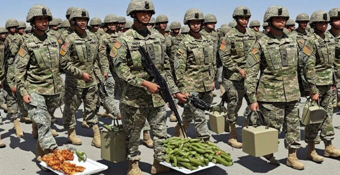 This Image Could Represent The Title For An Article About Army Food And Supplies For The Budget-Mind